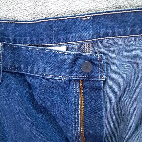 Carhartt FR Flame Resistant Carpenter Jean Men 42x32, Tag 42x34 FRB13 DNM Work - Picture 7 of 16